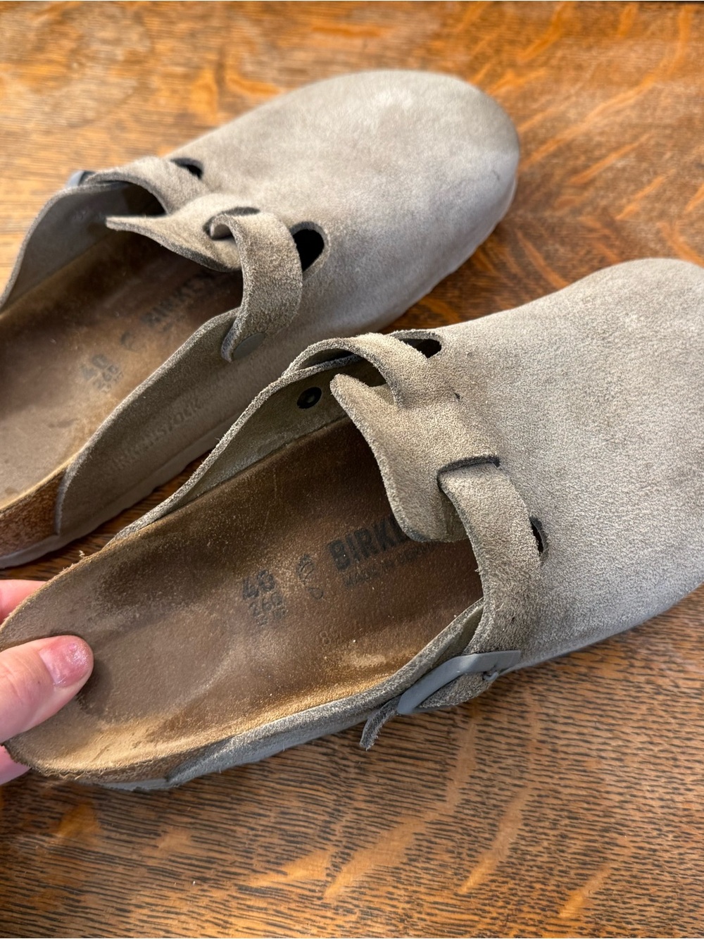 Birkenstock Boston Clogs Stone Coin EU 40 - Picture 8 of 11